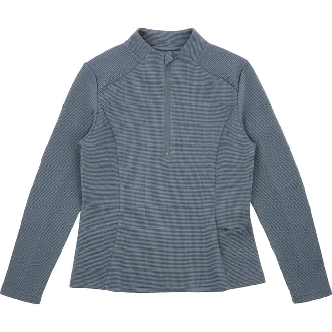 Ruitershirt Ekkia Equitheme grijs/blauw maat m