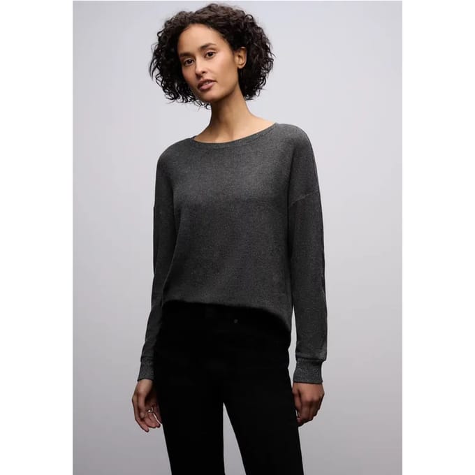 Shirt met glitterdetails
