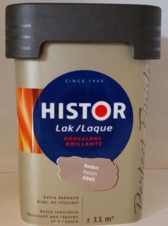 Histor lak HG 0.25L reden