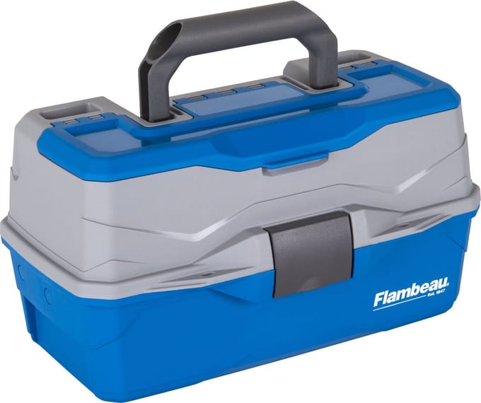 Flambeau Classic 2-Tray | Viskoffer - Blauw