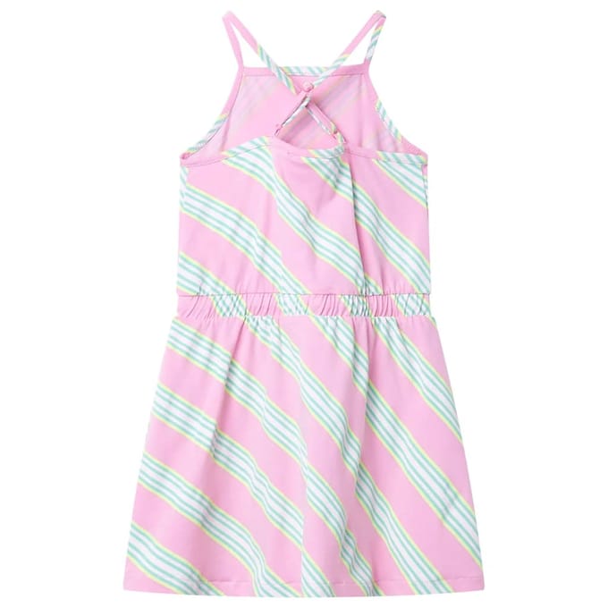 vidaXL Kinderjurk zonder mouwen met trekkoord 116 roze