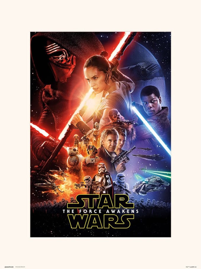 Star Wars: VII Print 30x40cm