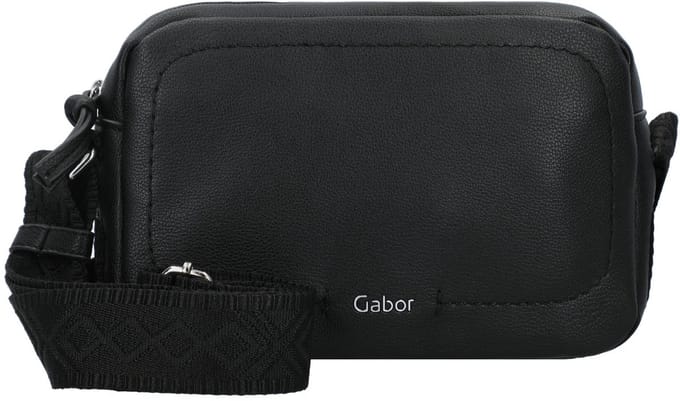 Gabor Schoudertas Aileen Camera Bag Black Zwart