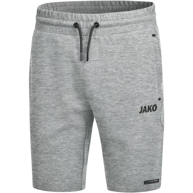 Jako Premium Basics Short Heren - Grijs Gemeleerd | Maat: S