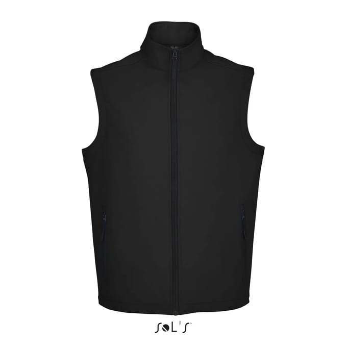 SOL'S Men´s Race Bodywarmer Softshell L02887 - Black - M