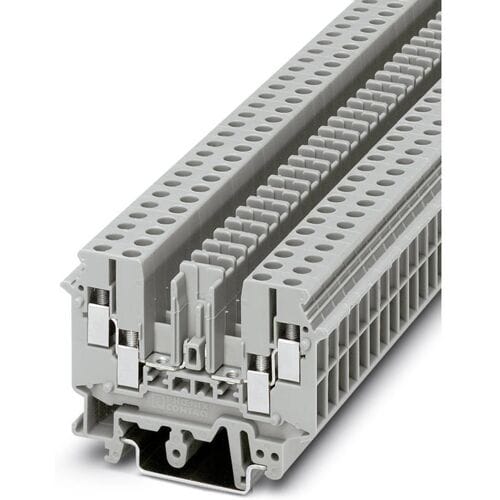 Phoenix Contact 2777014 Doorgangsserieklem 6.2 mm Schroeven Grijs 50 stuk(s) Piece