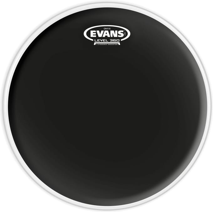Evans zwart Onyx 14", B14ONX2, Tom Batter - Tom vel