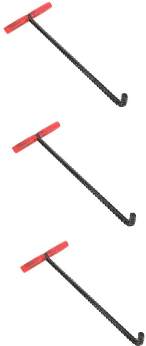 Putdeksel Haak - Til Hulp - Putdeksels Openen - Antislip Rubber Grip - 3 Delige Set - Multi