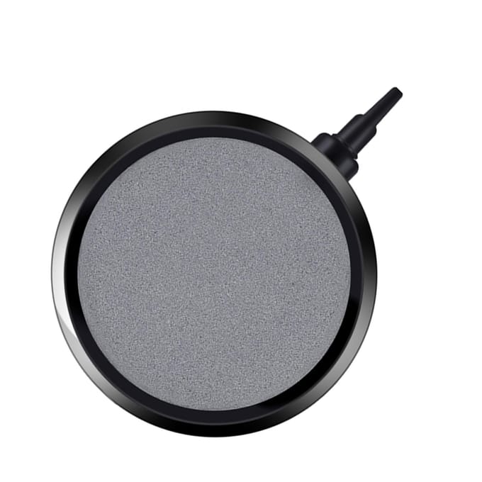 Aquarium Bubbel Schijf Lucht Diffuser voor Vis Tank Koi Vijver 10.7CM Vijver Pomp Hydroponics Decor gray