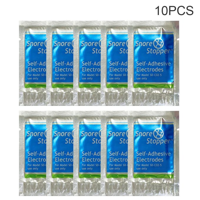 Électrodes auto-adhésives de remplacement pour dispositif anti-ronflement intelligent Détection de rayons infrarouges 1 pcs blue