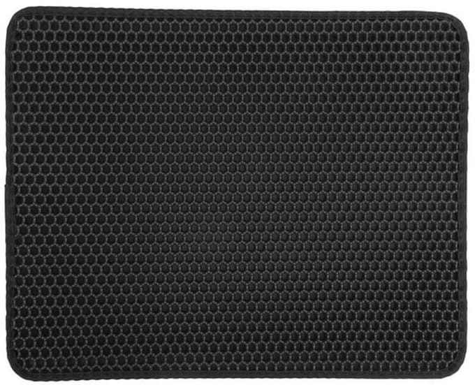 Kattenbakmat - Kattenmat Met Filter - Grit Opvanger - Kattenbak Accessoires - Cat Litter Mat - Waterdicht - LOUZIR