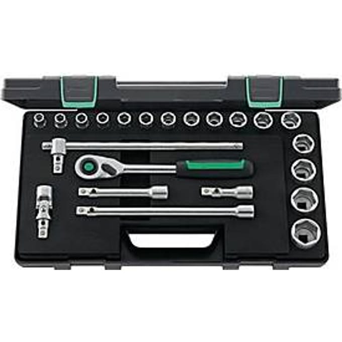 Stahlwille 52/16/6QR KN 96031480 Dopsleutelset 1/2 (12,5 mm) 22-delig