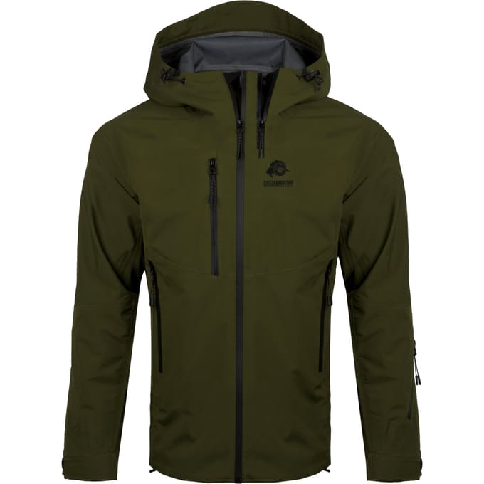 Dames Wandeljack 3-Laags Hardshell Olijfgroen