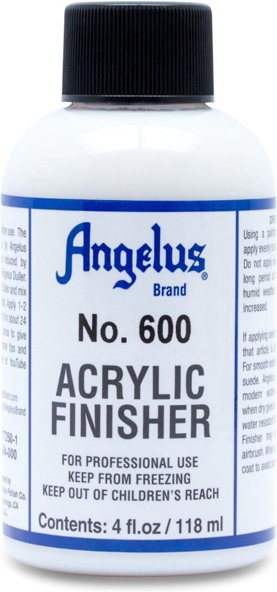 Angelus Leerverf Finisher Acryl Finisher Glans 118ml/4oz