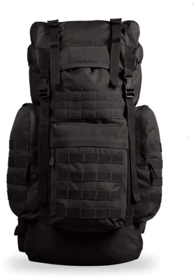 Mil-tec Bundeswehr GEN II Combat-rugzak 65l, Black