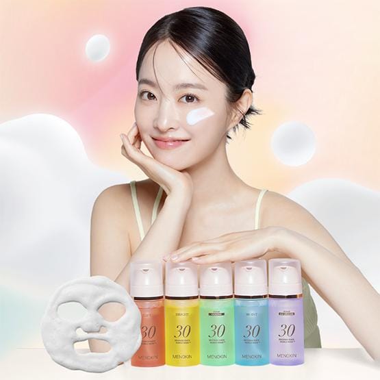 [MENOKIN] Masque Mousse Rapide 30 Secondes CLEAR 95ml white