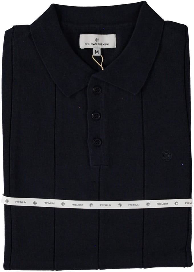 Fellows United Polo Ribs Premium Navy (51.3662 - 110)
