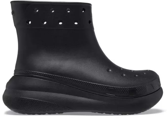 Crocs Classic Crush Boot Black Maat 43/44 M10/W12