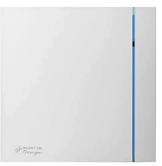 Geluidsarme Badkamerafvoerventilator 280 m3/h met Terugslagklep