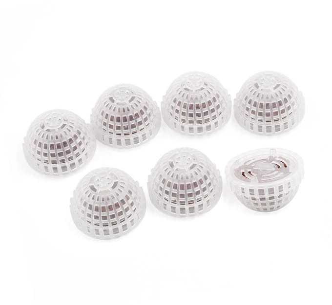 Duurzame aquariumdecoratie set met 7 transparente stukken
