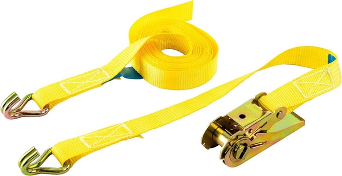Spanband met Ratelspanner en Haken - 5 Meter Lengte