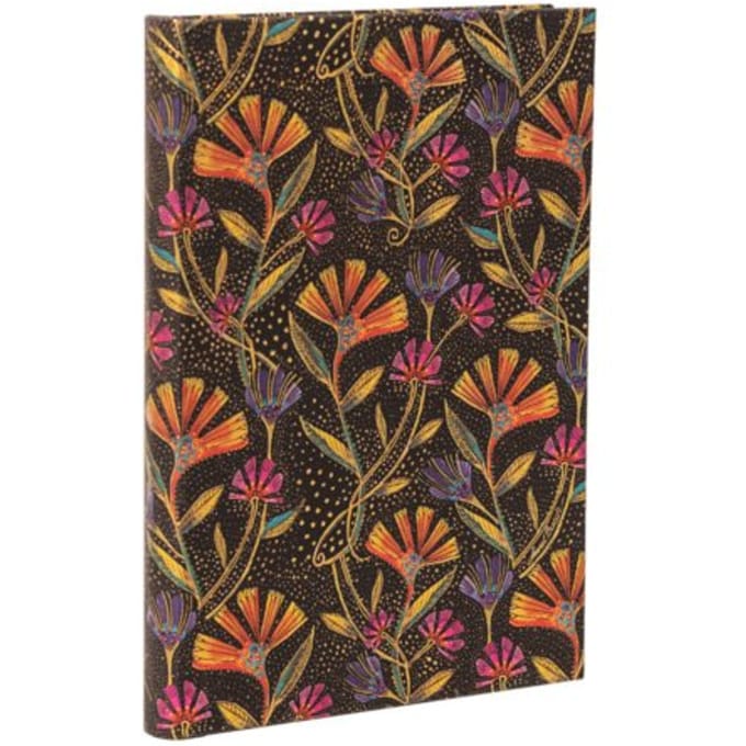 Paperblanks adresboek, wild flowers, hardcover, formaat midi