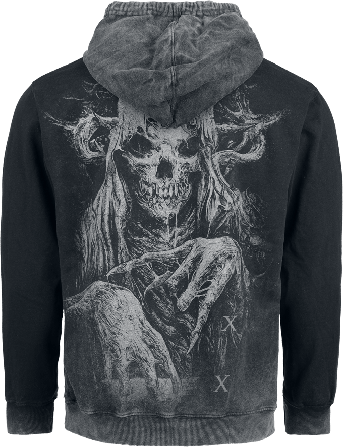 Arch Enemy Trui met capuchon - MMXX - S tot XL - voor Mannen - grijs