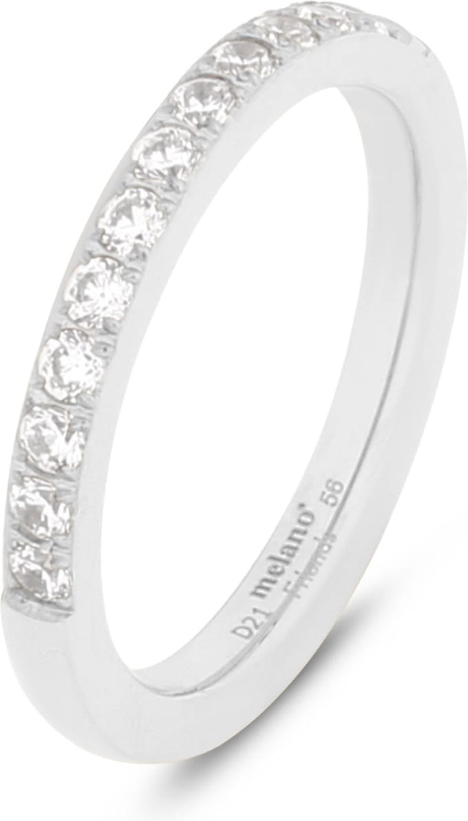 Melano Friends Ring Saddy Zilver