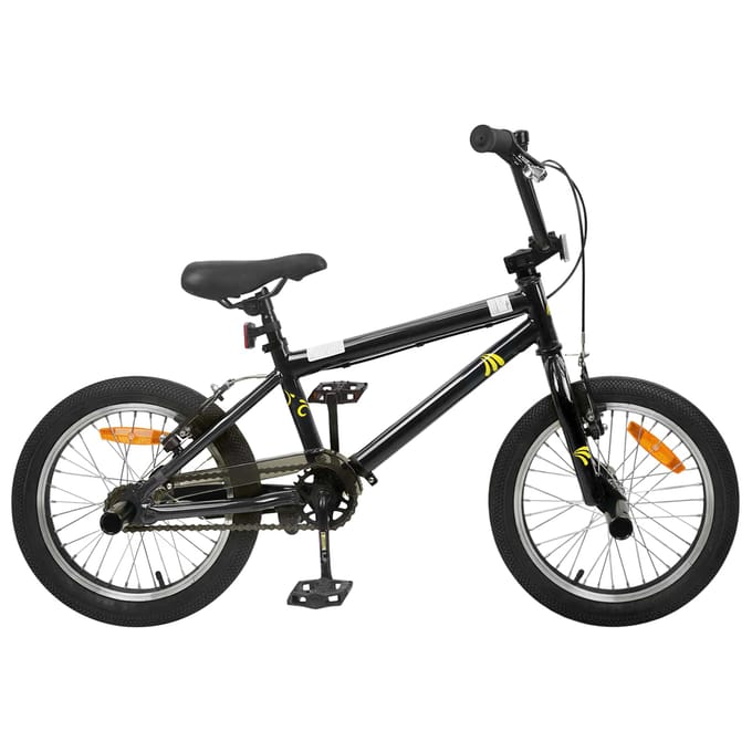 vidaXL - Kinderen - BMX - Fiets - 20 - Inch - voor - kinderen - ouder - dan - 9 - jaar - Zwart