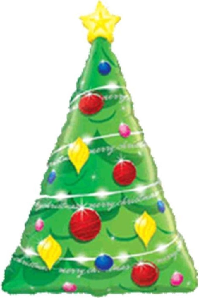 Qualatex - Folieballon Kerstboom (99 cm)