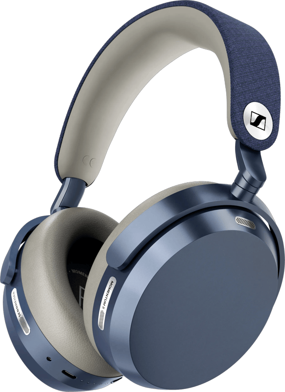 Sennheiser MOMENTUM 5 Wireless Denim - Draadloze over-ear koptelefoon met Noise Cancelling - Bluetooth - 8 microfoons - Hi Res - Dolby audio