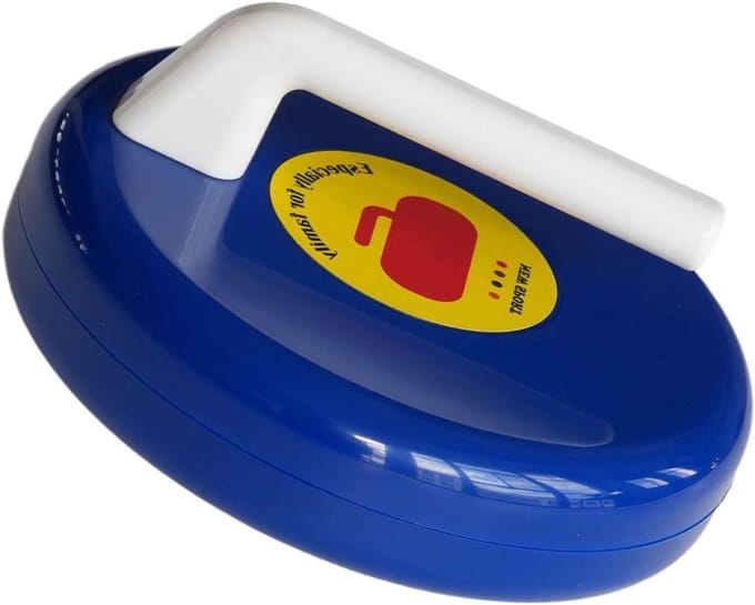 Shuffleboard Schijven - Curling Pucks - Indoor Spel - Robuuste ABS Constructie - 11 cm - Blauw