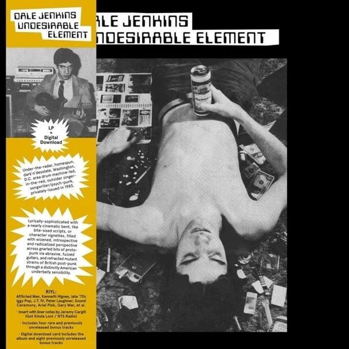 Dale Jenkins - Undesirable Element (LP)
