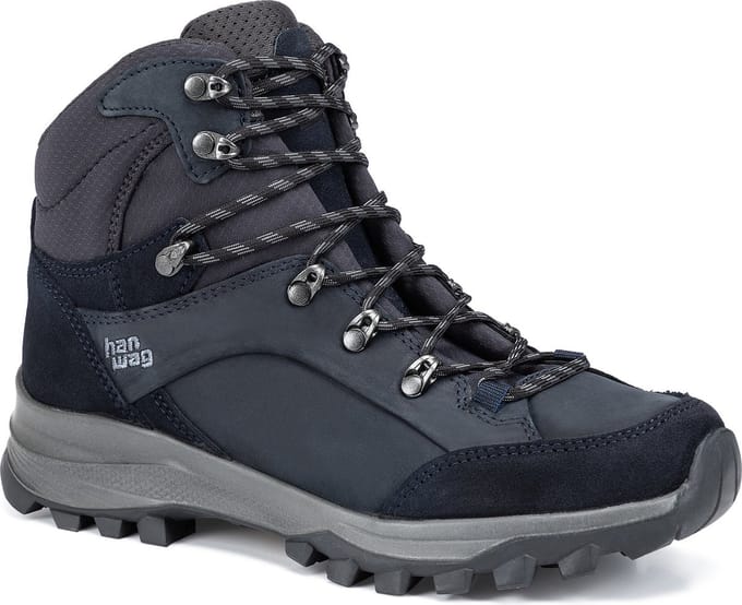 Hanwag Banks Lady LL - Wandelschoenen Dames Navy / Asphalt 40