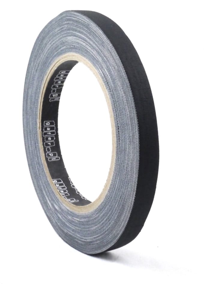Gafer.pl Pro Matt Gaffer Tape 12mm x 25m Zwart