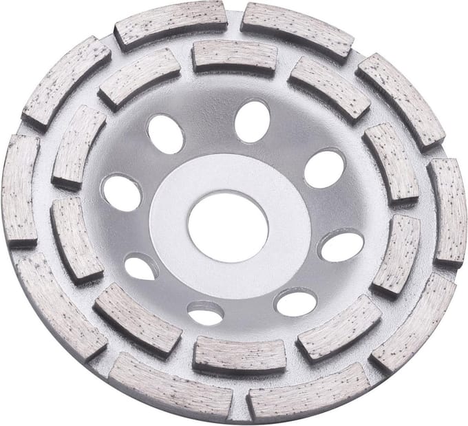 Diamond Grinding Pan - 125mm x 22.2mm for Concrete Grinding - Professional Grade