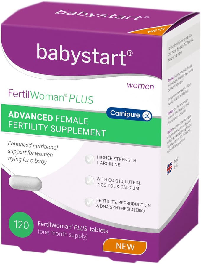 FertilWoman PLUS® - vruchtbaarheid supplement vrouw - 120 tabletten