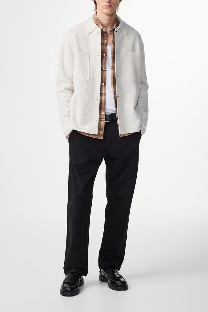 NN.07 Jonas Hybrid/blazer Ivory Taglia: S | Giacche leggere Outlet | Uomo | Bianco