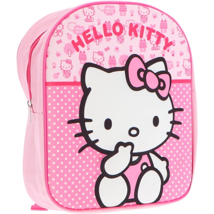 Hello Kitty 3D Rugzak - Schooltas - Polyester - Roze - Rugzak kind