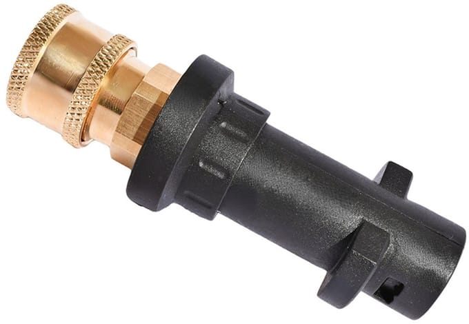 Geschikt voor Karcher K2-k7 Autowasmachine waterpistool schuimfles adapters 1/4 snelkoppeling hogedrukspuit