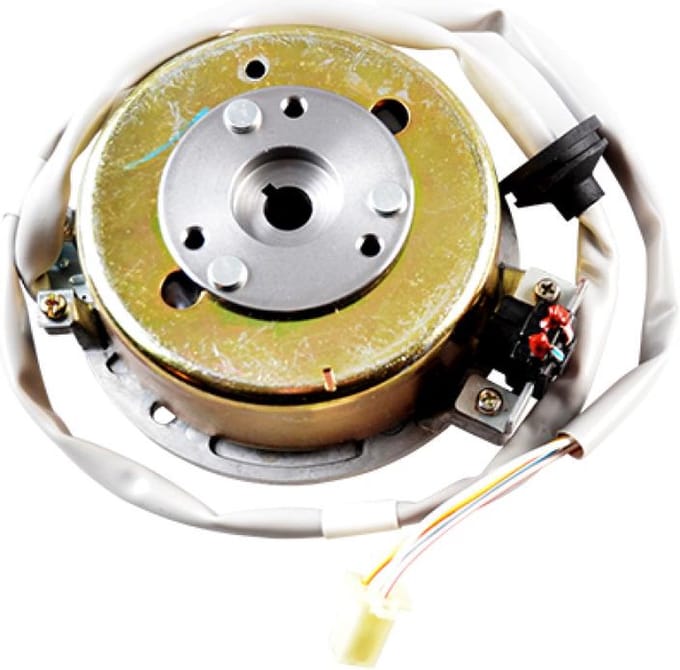 Ontstekingsstator-rotor Teknix voor Scooter MBK 50 Booster 2004 tot 2019 ontstekingsset Nieuw