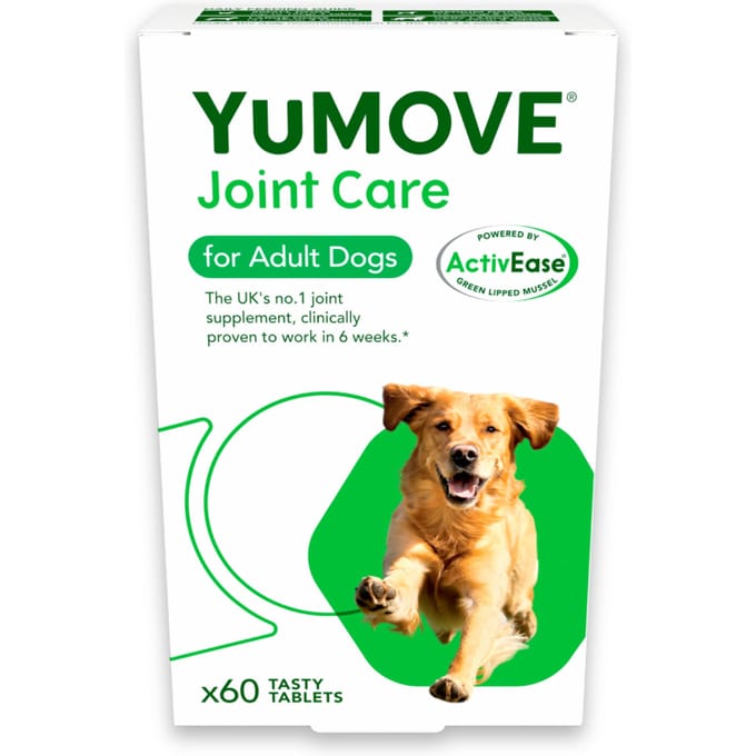 60 tabletten YuMOVE Dog Voedingssupplement voor Honden