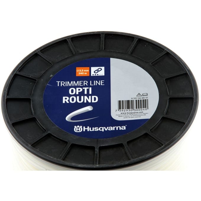 Husqvarna opti round ø3.3mm 240m wit