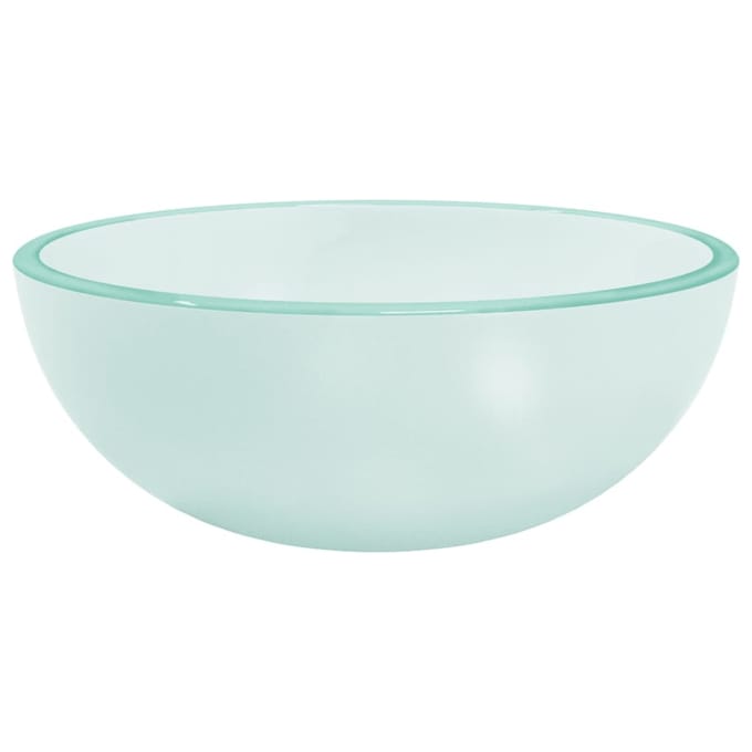 Lave-mains en Verre Trempé 30 x 12 cm Finition Mate