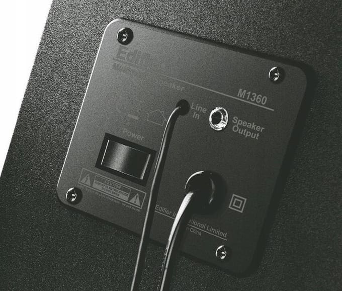 Edifier M1360 - 2.1 speakerset / Zwart