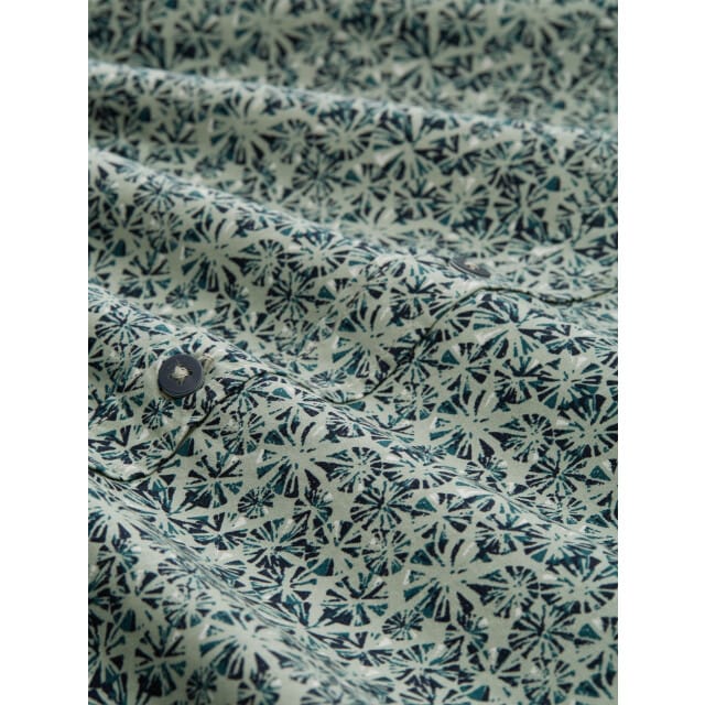 Tom Tailor - Lange mouw overhemd - Mannen - 3XL - Groen - Katoen - 1049580
