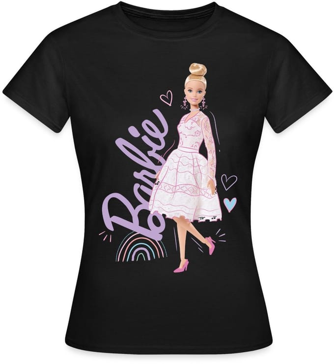Barbie Trouwjurk T-Shirt Dames