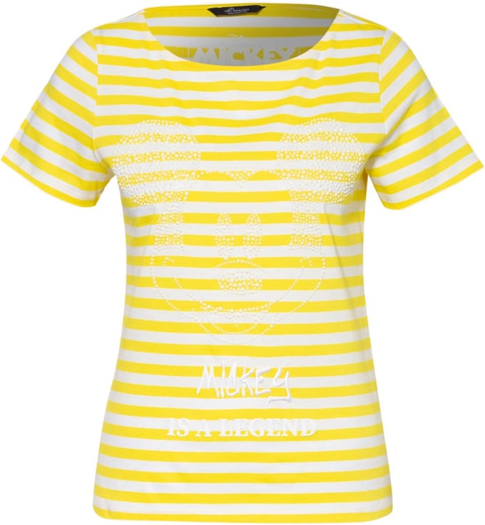 Princess goes Hollywood • geel Mickey t-shirt • maat 36