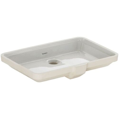 Duravit 2nd floor undercounter washbasin 52.5 cm, without tap hole, installation from below