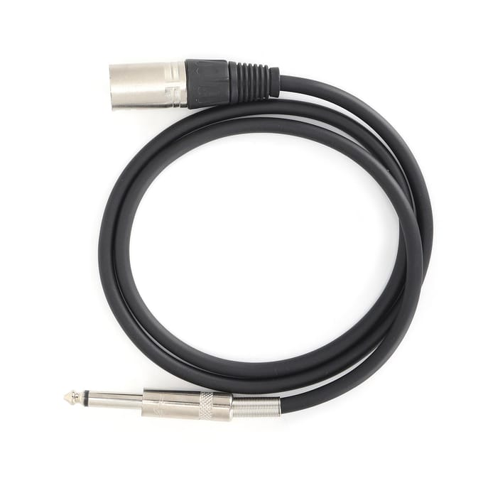6,35 mm XLR Mannelijk naar TRS Jack Microfoonlijn Microfoonkabel voor Microfoons Luidsprekers Podium 1m / 3.3ft